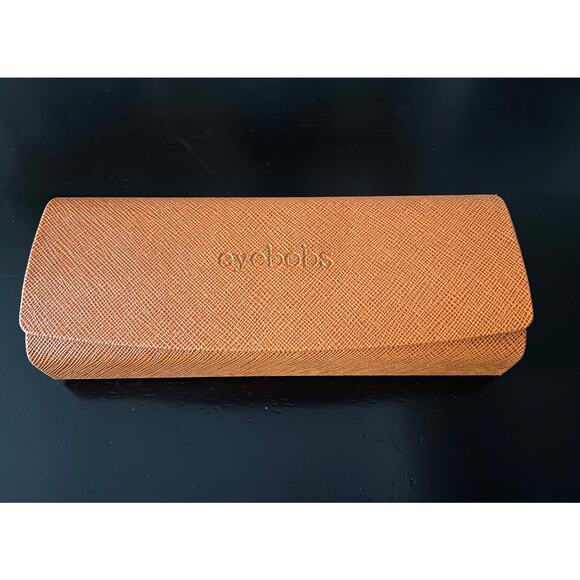 EYEBOBS Orange Textured Eyeglasses Hard Case - Picture 4 of 7